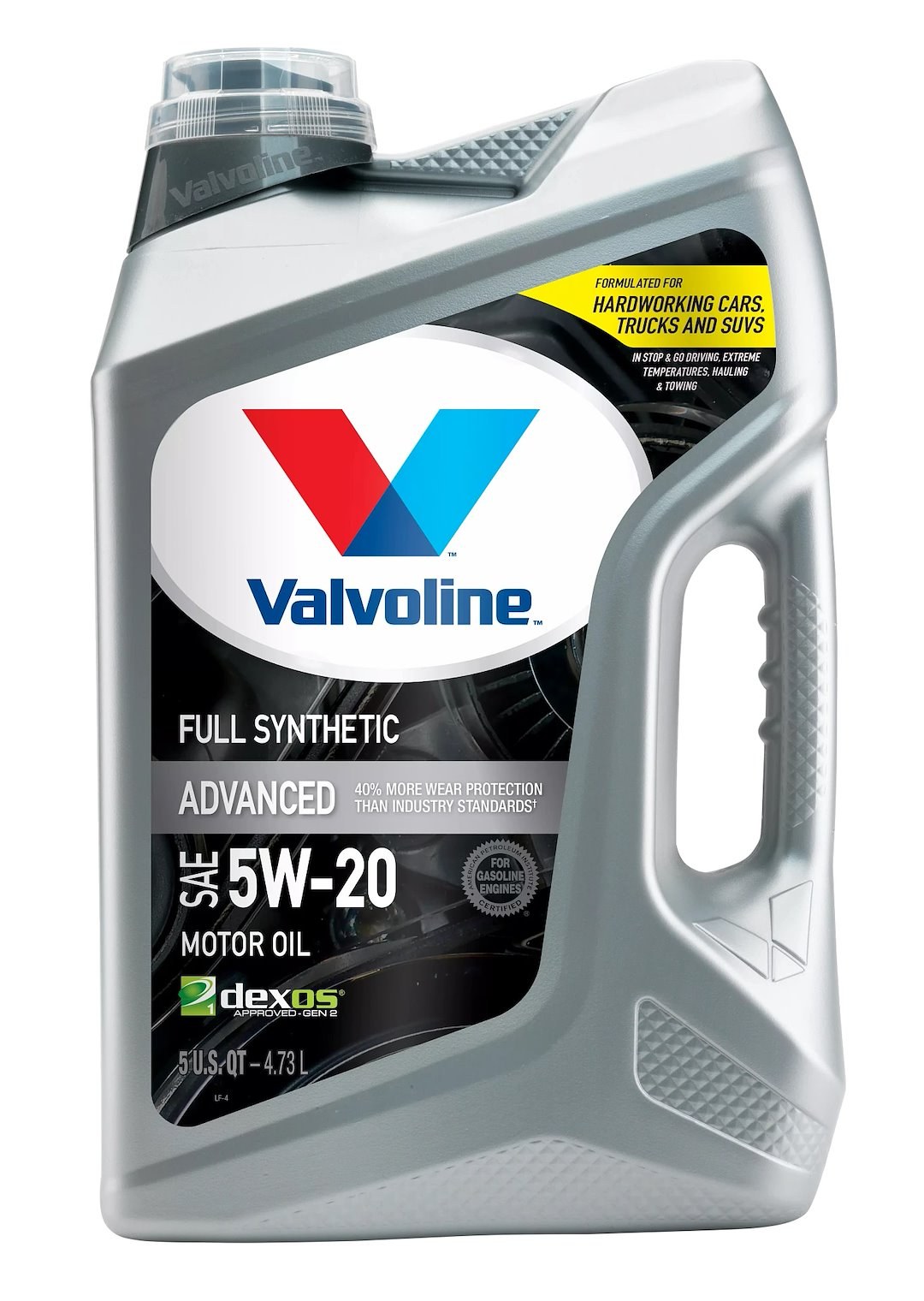 Valvoline Oil, Synpower ®, SAE 5W-20, Full Synthetic, 5 Quart Jug, Single – 881147