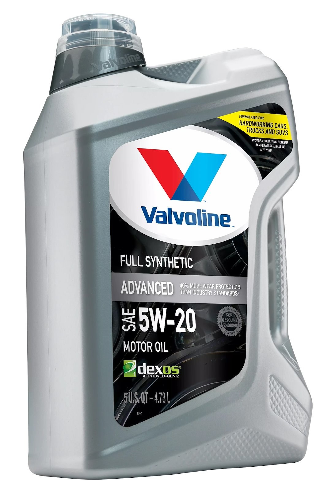 Valvoline Oil, Synpower ®, SAE 5W-20, Full Synthetic, 5 Quart Jug, Single – 881147