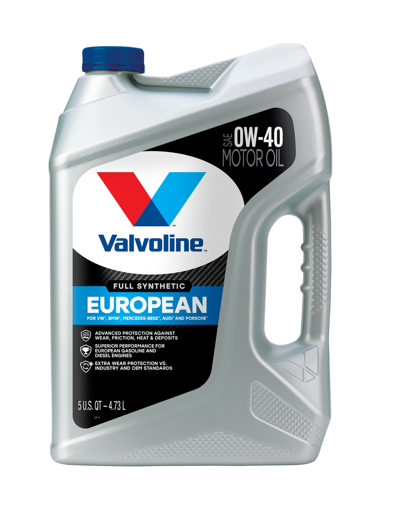 Valvoline Oil, SAE 0W-40, Full Synthetic, 5 Quart Jug, Single – 881155
