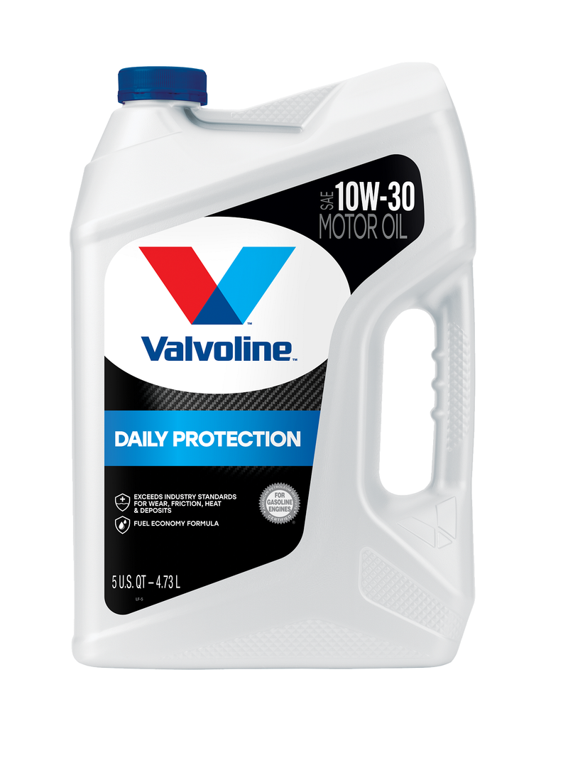 Valvoline Oil, Daily Protection ™, SAE 10W-30, Conventional, 5 Quart Jug, Single – 881156