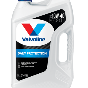 Valvoline Oil, SAE 10W-40, 5 Quart Jug, Single – 881157