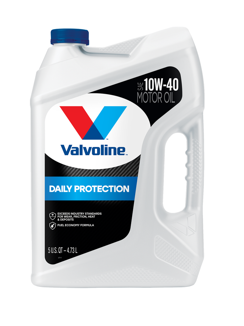 Valvoline Oil, SAE 10W-40, 5 Quart Jug, Single – 881157