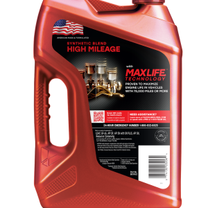 Valvoline Oil, Maxlife ®, SAE 5W-20, Synthetic, 5 Quart Jug, Single – 881162