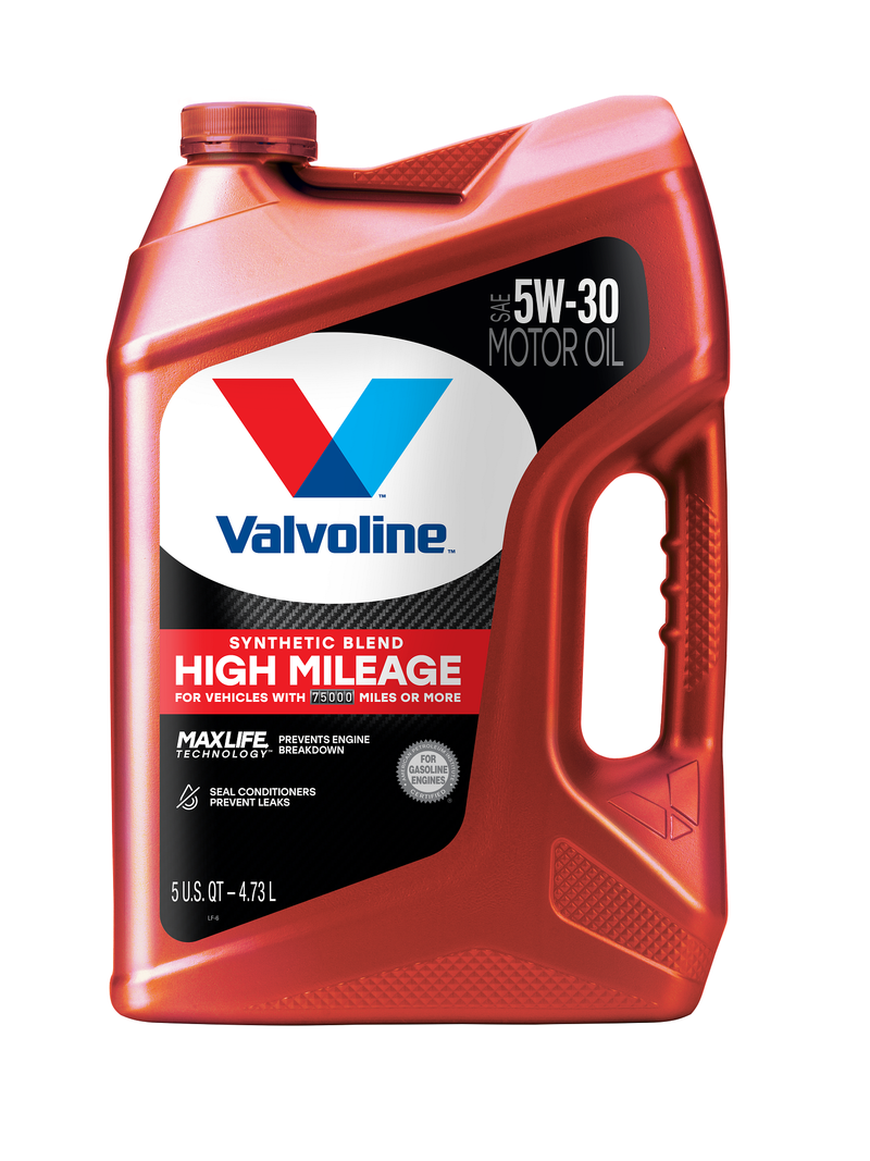 Valvoline Oil, Maxlife ®, SAE 5W-30, Synthetic Blend, 5 Quart Jug, Single – 881163