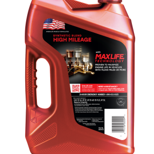 Valvoline Oil, Maxlife ®, SAE 5W-30, Synthetic Blend, 5 Quart Jug, Single – 881163