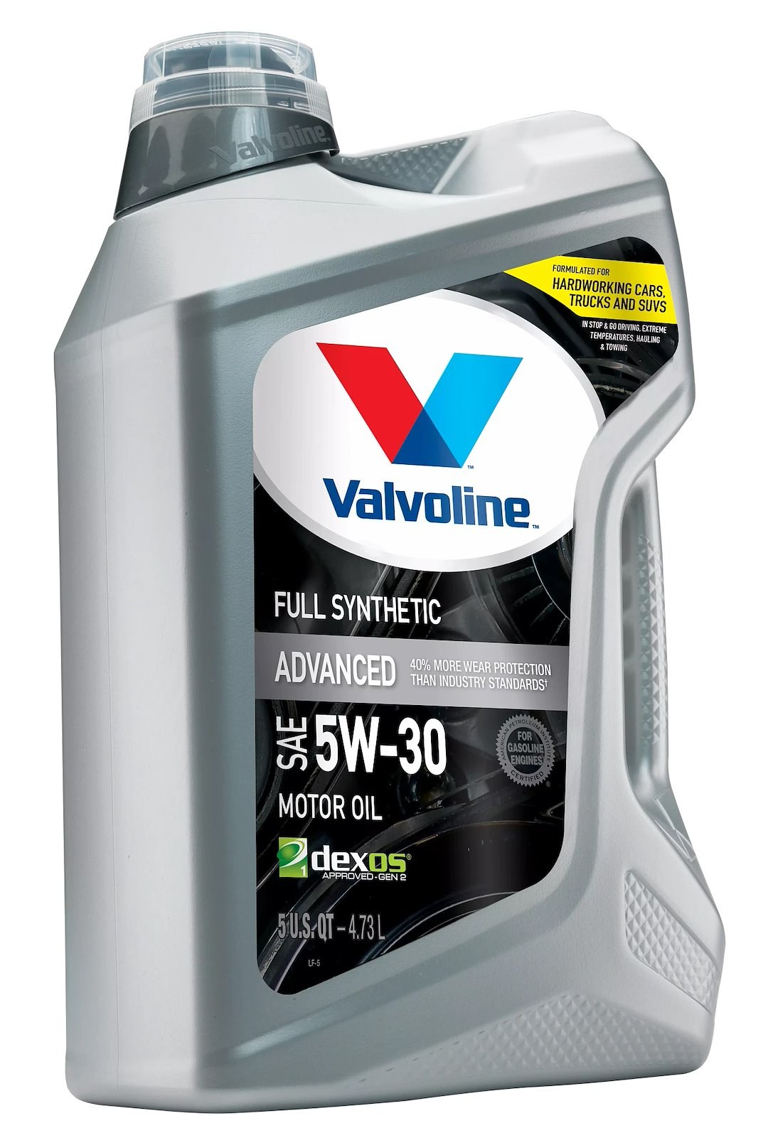 Valvoline Oil, Synpower ®, SAE 5W-30, Full Synthetic, 5 Quart Jug, Single – 881164