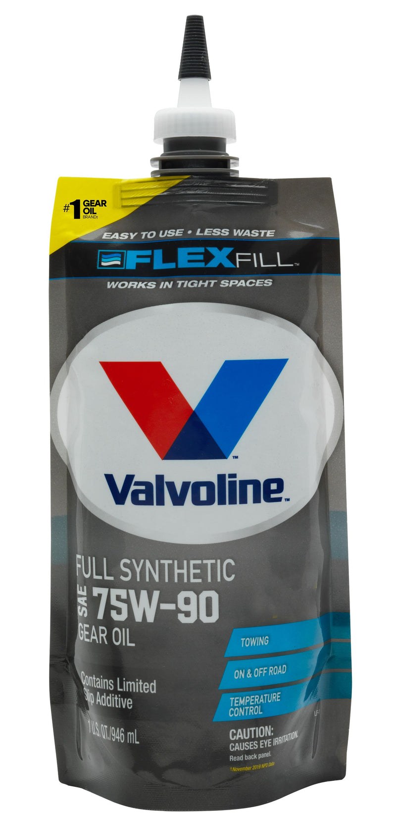 Valvoline Gear Oil, Single, 1 Quart, SAE 75W-90, Synthetic – 889785