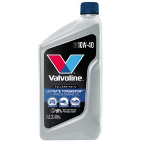 Valvoline Oil, SAE 10W-40, Full Synthetic, 1 Quart Bottle, Case of 6 – 899367