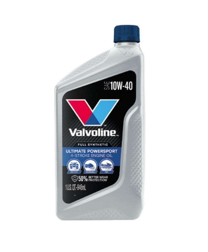 Valvoline Oil, SAE 10W-40, Full Synthetic, 1 Quart Bottle, Case of 6 – 899367