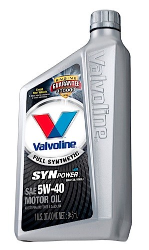 Valvoline Oil, Synpower ®, SAE 5W-40, Synthetic, 1 Quart Bottle, Case of 6 – VV966
