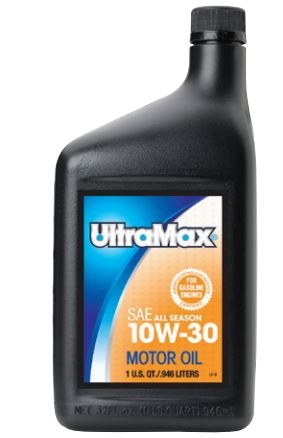 Valvoline Oil, Ultra Max, SAE 10W30, 1 Quart Bottle, Case of 12 – UM742