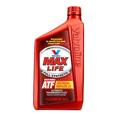 Valvoline Auto Trans Fluid, Maxlife ®, Dexron and Mercon, 1 Quart Bottle, Case of 6 – VV3246
