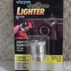 Victor Co. Cigarette Lighter, Replacement Lighter, For Non-Chevrolet Vehicles IN the 1950S Through 1970S – V-5144