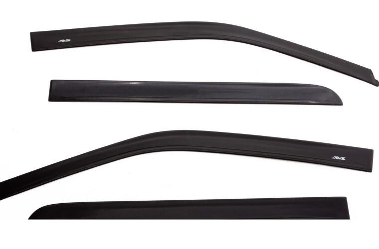 Auto Ventshade Rainguard, Ventvisor, Low Profile, IN-Channel, Matte Black, Set of 4 – 1774004
