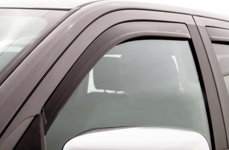 Auto Ventshade Rainguard, Ventvisor, Low Profile, IN-Channel, Matte Black, Set of 4 – 1774004