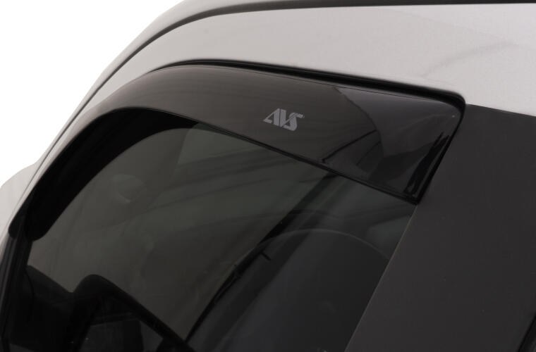 Auto Ventshade Rainguard, Ventvisor, Aerodynamic Design, IN-Channel, Smoke, Acrylic, Set of 2 – 192457