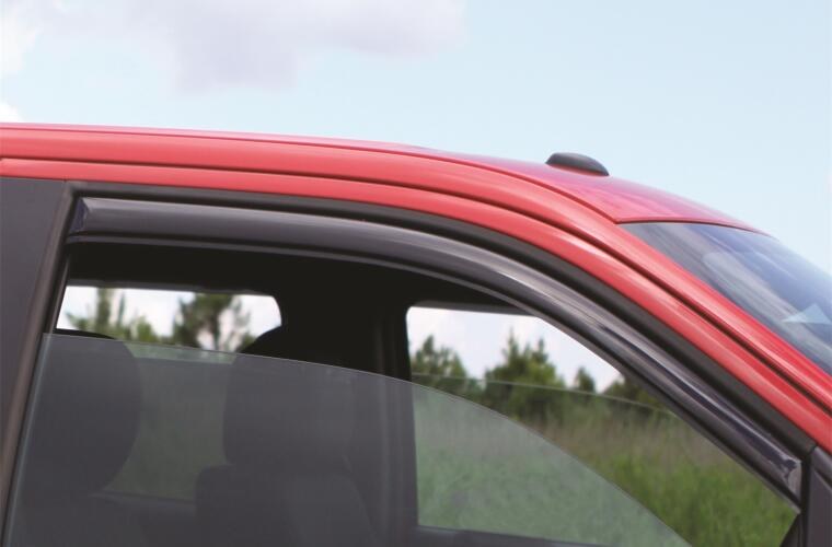 Auto Ventshade Rainguard, Ventvisor, Aerodynamic Design, IN-Channel, Smoke, Acrylic, Set of 2 – 192725