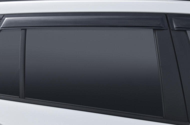 Auto Ventshade Rainguard, Ventvisor Deflector, Low Profile, IN-Channel, Smoke, Acrylic, Set of 4 – 194169