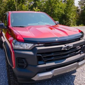 Auto Ventshade Bug Shield, Aeroskin®, Low Profile, Smoke, Acrylic, With Mounting Hardware – 322213