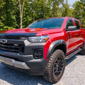 Auto Ventshade Bug Shield, Aeroskin®, Low Profile, Smoke, Acrylic, With Mounting Hardware – 322213