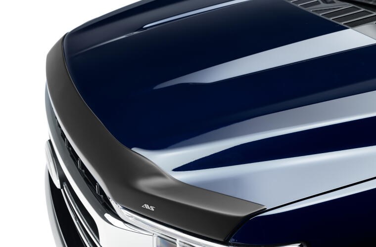 Auto Ventshade Bug Shield, Aeroskin ™, Contour, Black, ABS Plastic, Flush Mount – 377196