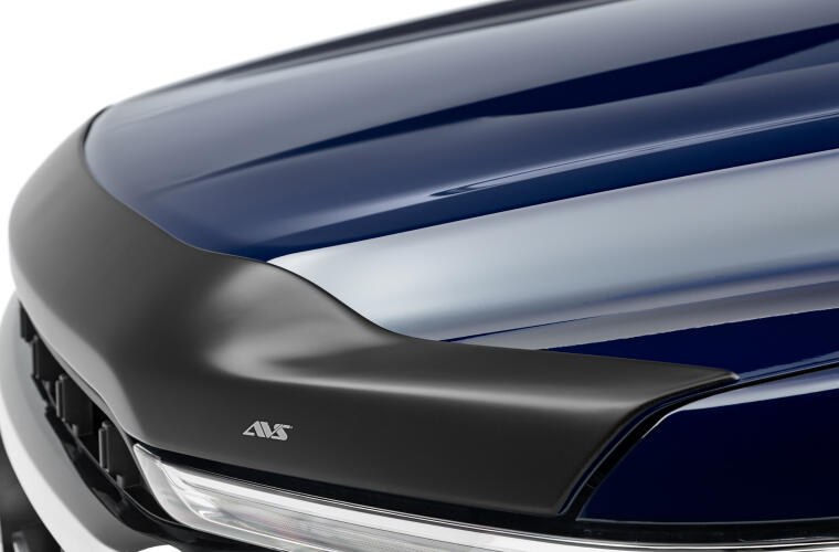 Auto Ventshade Bug Shield, Aeroskin ™, Contour, Black, ABS Plastic, Flush Mount – 377196