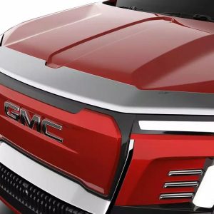 Auto Ventshade Bug Shield, Aeroskin®, Low Profile, Chrome, ABS Thermoplastic, With Mounting Hardware – 622228