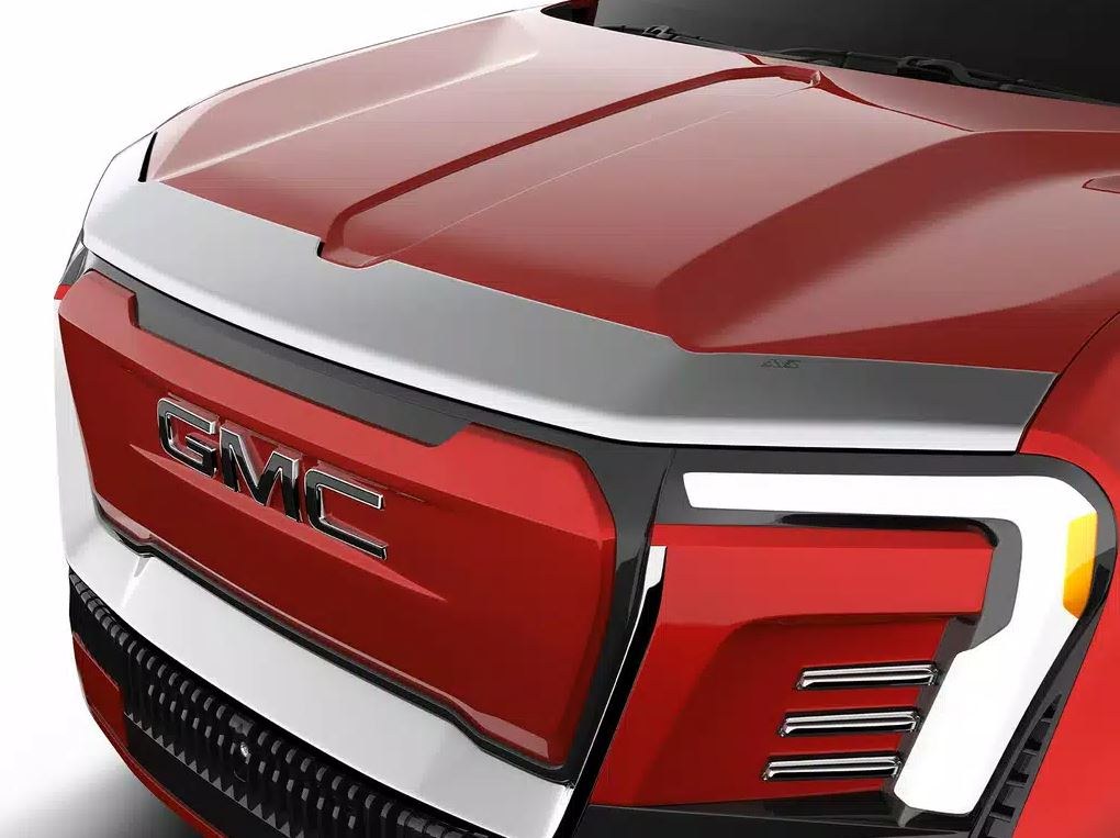 Auto Ventshade Bug Shield, Aeroskin®, Low Profile, Chrome, ABS Thermoplastic, With Mounting Hardware – 622228