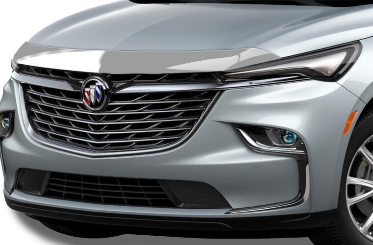 Auto Ventshade Bug Shield, Aeroskin ™, Low Profile/ Contour, Chrome, Acrylic – 622293