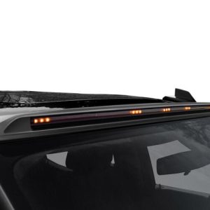 Auto Ventshade Roof Marker Light – LED, Aerocab™, Direct Fit Light Strip with Five Leds, Clear Lens, Amber, Single, Ivory Pearl Tri-Coat – 698163-PWD
