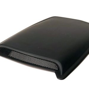Auto Ventshade Hood Scoop, Body Styling, Single Vented, Paintable, ABS Plastic, 20-1/2 Inch Length X 13-1/2 Inch Width X 1-3/4 Inch Height – 80004