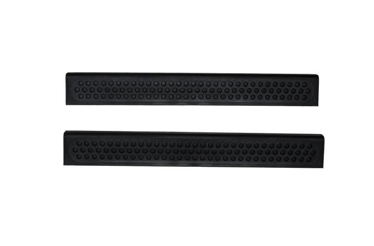 Auto Ventshade Door Sill Protector, Stepshield, Black, Acrylic, Non Illuminated, Trim to Fit, 30-1/2 Inch Length X 4 Inch Width – 88407