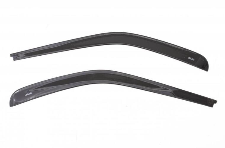Auto Ventshade Rainguard, Ventvisor, Low Profile, Tape-On, Smoke Gray, Acrylic, Set of 2 – 892024