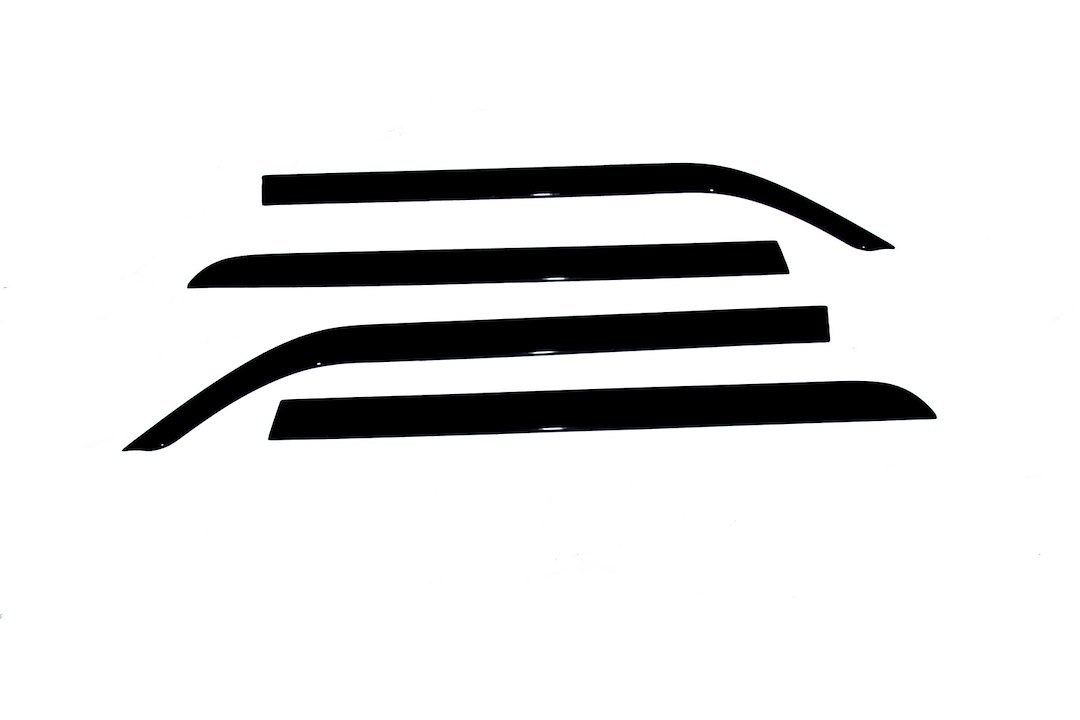 Auto Ventshade Rainguard, Ventvisor, Low Profile, Tape-On, Smoke Gray, Acrylic, Set of 4 – 894002