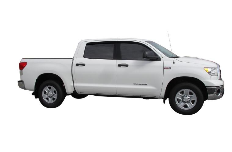 Auto Ventshade Rainguard, Ventvisor, Low Profile, Tape-On, Smoke Gray, Acrylic, Set of 4 – 894012