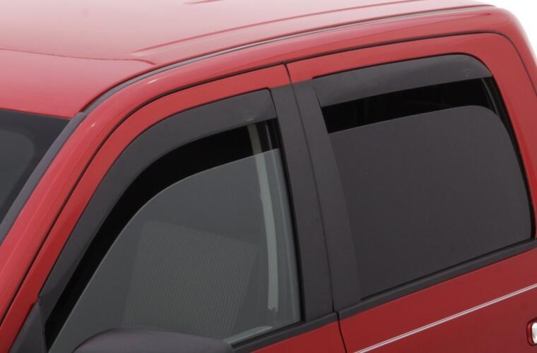 Auto Ventshade Rainguard, Ventvisor, Low Profile, Tape-On, Smoke Gray, Acrylic, Set of 4 – 894037