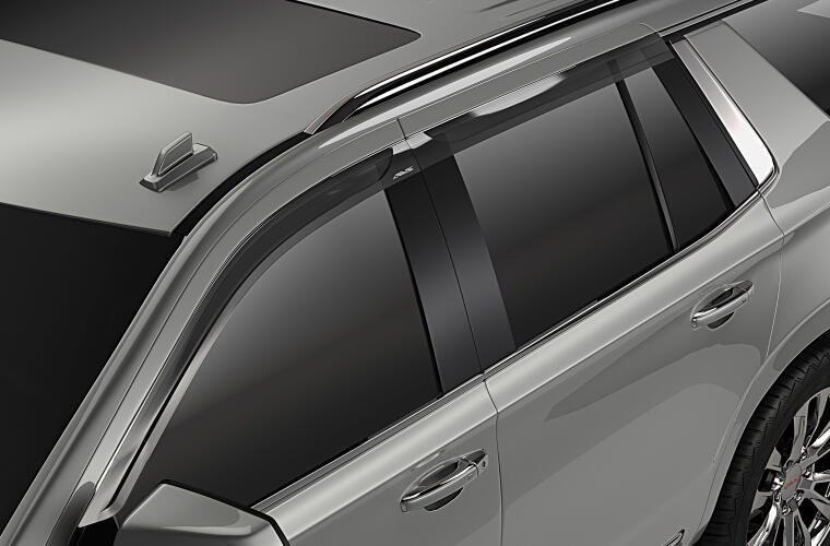 Auto Ventshade Rainguard, Ventvisor, Low Profile, Tape-On, Smoke, Acrylic, Set of 4 – 894060