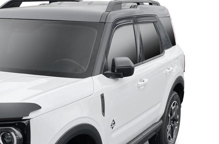 Auto Ventshade Rainguard, Ventvisor, Low Profile, Tape-On, Smoke, Acrylic, Set of 4 – 894085