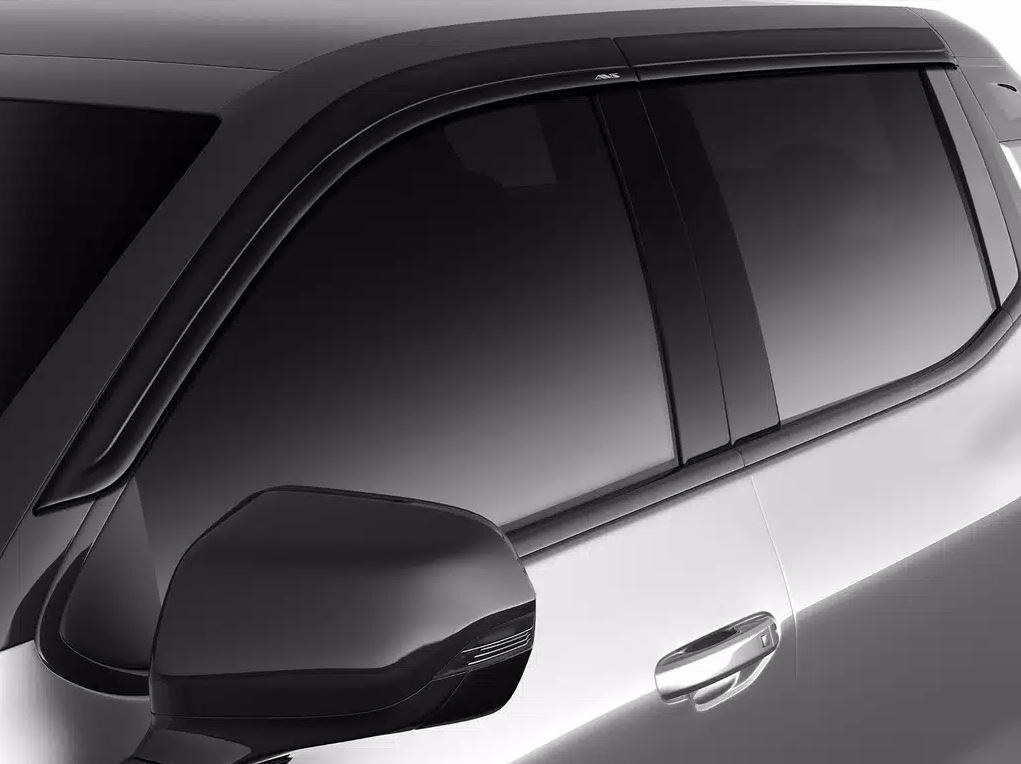 Auto Ventshade Rainguard, Ventvisor®, Low Profile, Tape-On, Smoke, Acrylic, Set of 4 – 894110