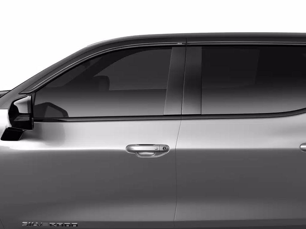 Auto Ventshade Rainguard, Ventvisor®, Low Profile, Tape-On, Smoke, Acrylic, Set of 4 – 894110