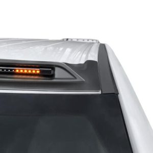 Auto Ventshade Roof Marker Light, Aerocab Pro™, Direct Fit Continuous Light Bar, Amber LED, Single, Black Housing, Thermoplastic Olefin – 898004