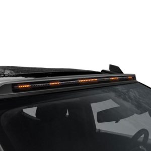 Auto Ventshade Roof Marker Light, Aerocab Pro™, Direct Fit Continuous Light Bar, Amber LED, Single, Black Housing, Thermoplastic Olefin – 898123