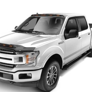 Auto Ventshade Roof Marker Light, Aerocab Pro™, Direct Fit Continuous Light Bar, Amber LED, Single, Black Housing, Thermoplastic Olefin – 898135
