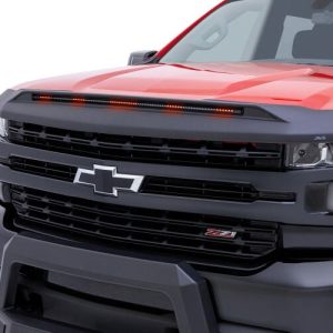 Auto Ventshade Bug Shield, Aeroskin® Lightshield™ Pro, Low Profile, Black, Thermoplastic Olefin(tpo) – 953168