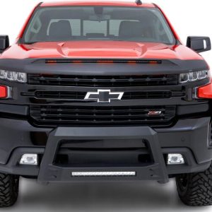 Auto Ventshade Bug Shield, Aeroskin® Lightshield™ Pro, Low Profile, Black, Thermoplastic Olefin(tpo) – 953168