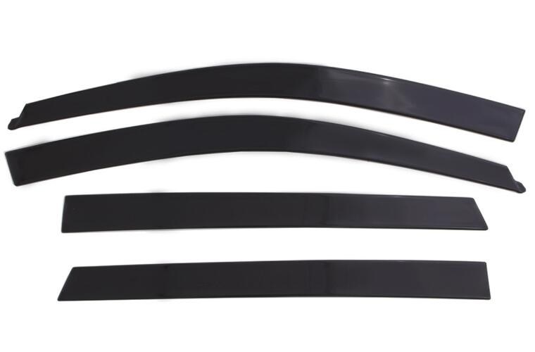 Auto Ventshade Rainguard, Ventvisor, Low Profile, IN-Channel, Smoke Gray, Acrylic, Set of 4 – 994064