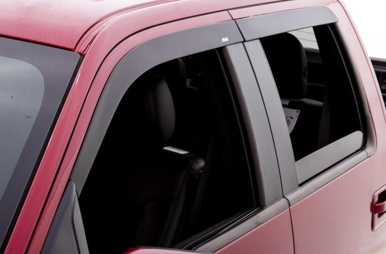 Auto Ventshade Rainguard, Ventvisor, Low Profile, IN-Channel, Smoke Gray, Acrylic, Set of 4 – 994064