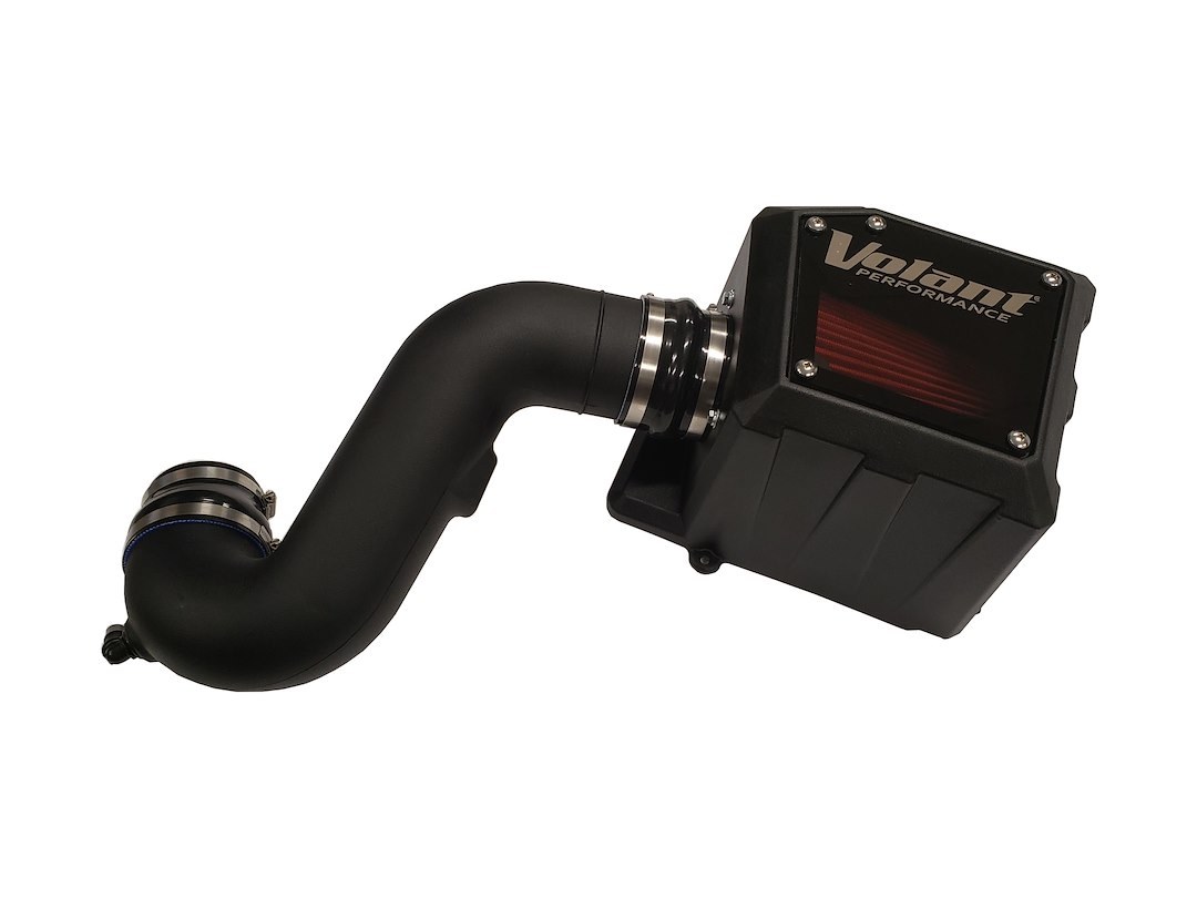 Volant Cold Air Intake, Black Polyethylene Tube, Maxflow Blue Filter, With Air Box – 15953