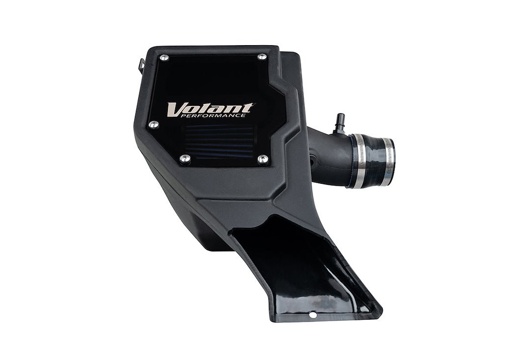 Volant Cold Air Intake, Black Polyethylene Tube, Oiled Blue Filter, With Air Box – 17002