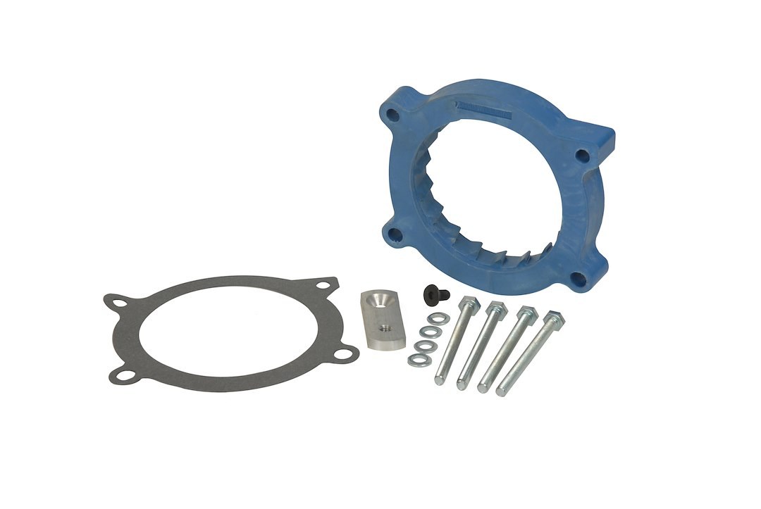 Volant Throttle Body Spacer, Vortice, Blue, Glass-Filled Nylon Composite – 725253